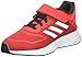 adidas Duramo 10 El K, Sneaker Unisex-Bambini, Vivid Red/Ftwr White/Core Black, 29 EU