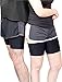 Bandelettes Original Patented Elastic Anti-Chafing Thigh Bands - Unisex Black Size B (Medium)