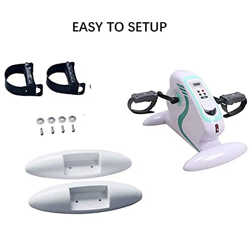 Elektrische hometrainer, draagbare fitness-hometrainer, knie- en beentraining trapmachine Verstelbare fitness-revalidatieapparatuur voor senioren - Afbeelding 5