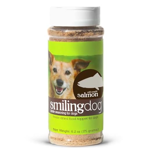Herbsmith Kibble Seasoning – Freeze Dried Salmon – Dog Food Topper for Picky Eaters - 6.2 oz