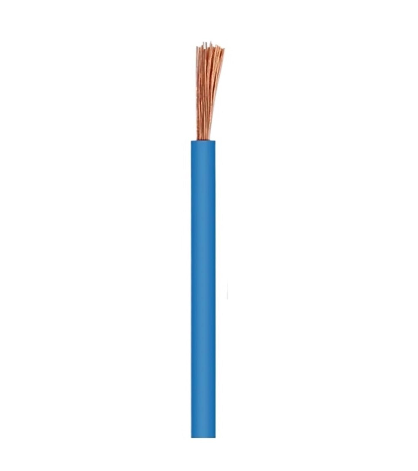 1/5/10m 25 35 50 mm² Cable electrónico Cable de extensión de señal RV Flexible Revestido de PVC de un Solo núcleo(Blue,1m 25mm2)