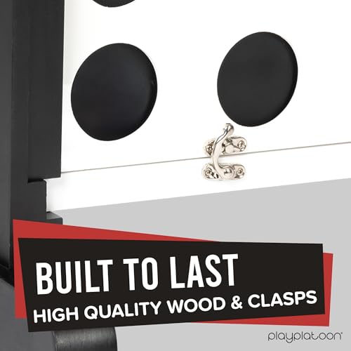 Juego gigante 4 en línea de madera para exterior miniatura 4