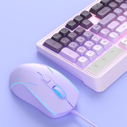 Image of Gaming Keyboard,MageGee GK980 Wired Backlit Keyboard,PC Keyboards and Adjustable Sensitivity Mouse for PC /loptop /MAC