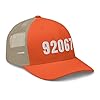 Zip Code 92067 Hat Rancho Santa Fe California CA Trucker Hat Embroidered Trendy Snapback Unisex Baseball Cap #5