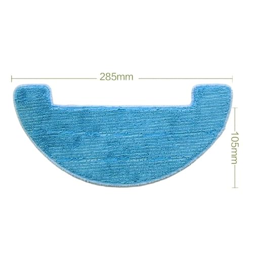Robot Vacuum Cleaner Main Brush/Side Brush/Filter+mop Cloth,Compatible for Ilife A7 A9S Accessories