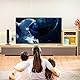 DVB-T/DVB-T2 Innen Antenne, Digital TV Antenne Indoor - 4K HD Antenna mit Signalverstärker, 50km Reichweite, Plug & Play für Smart TV (schwarz)