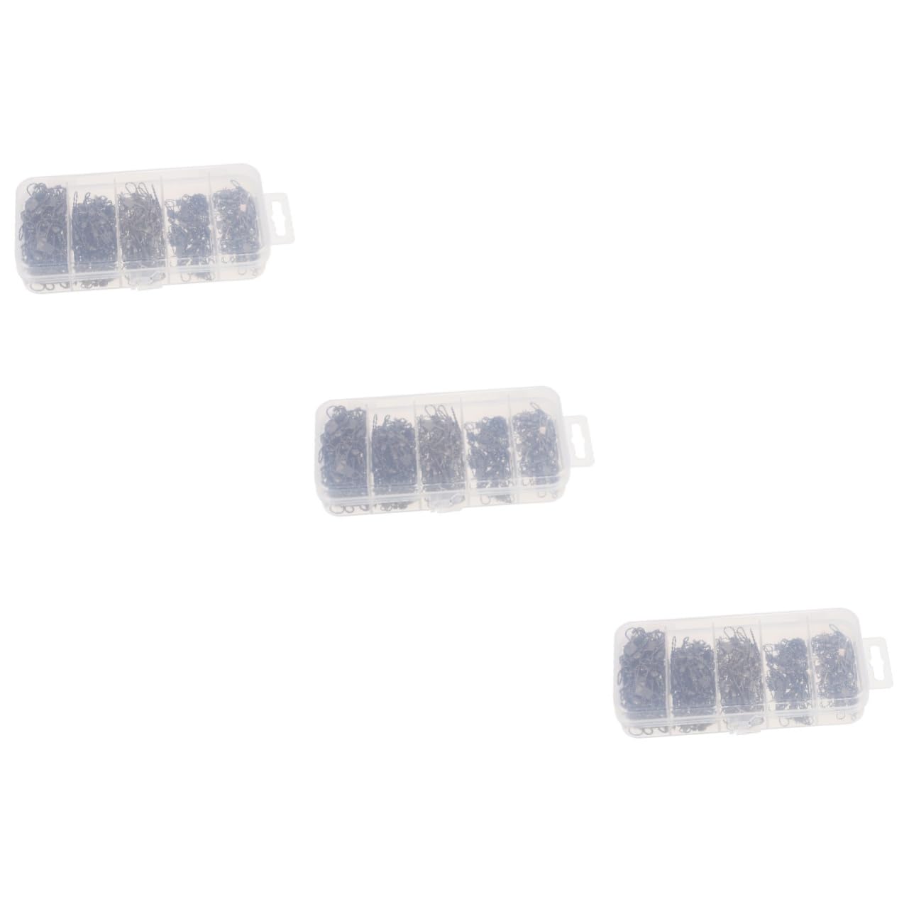 POPETPOP 200pièces Connecteurs De Émerillons Rotatifs pour Accessoires De Ensemble pour Truites Et Carnassiers