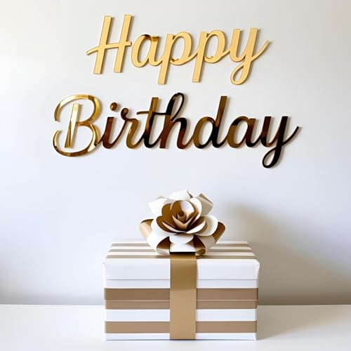 Image of LET'S DIY Customised Golden Acrylic Letters & Numbers - Personalized Text Cutout Alphabets for Name Plates, Wall Decor, Art & Craft - Premium & Easy to Paint