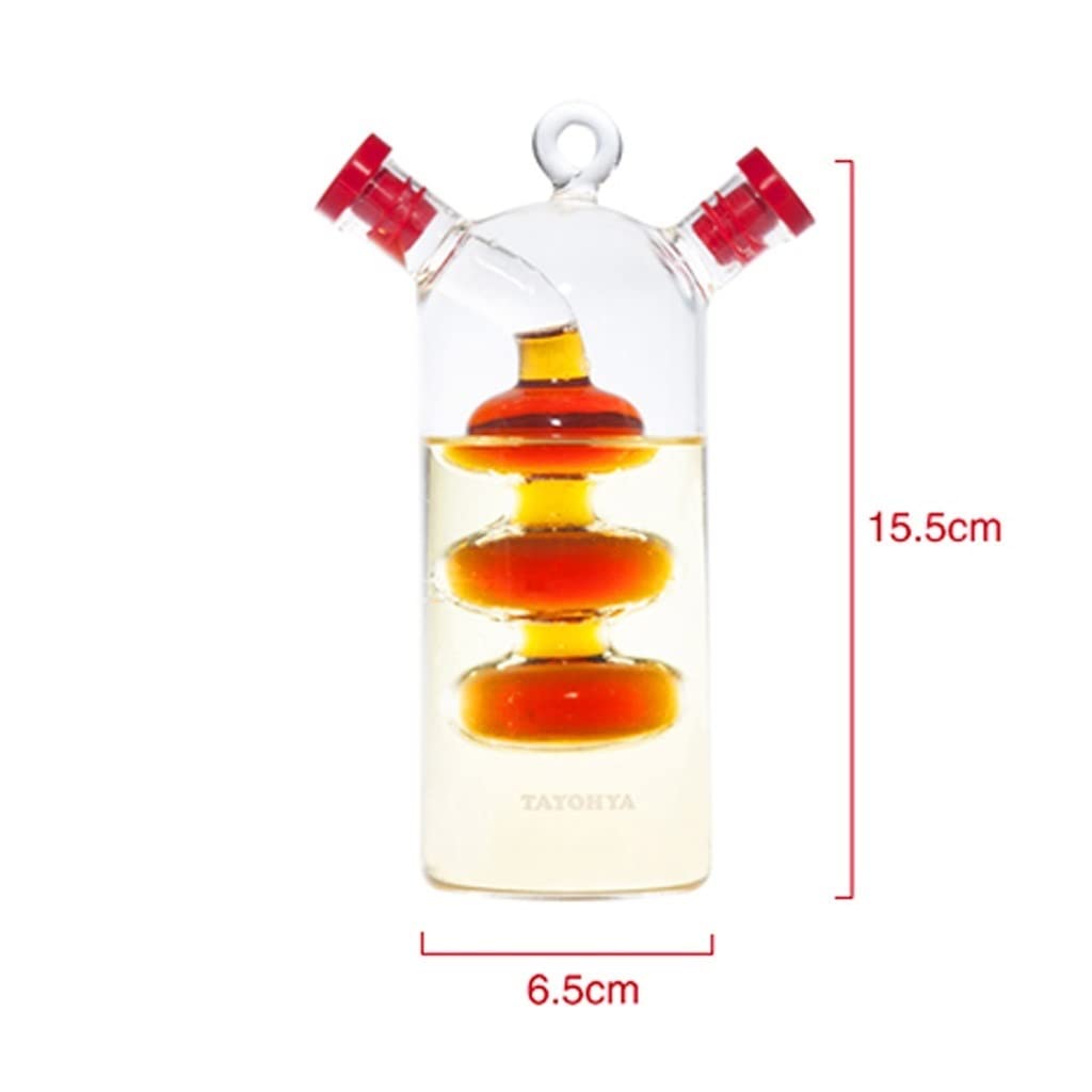 Dispensador de Botellas de Aceite y Vinagre Botella de aceite de aceite de oliva de vidrio Botella de aceite comestible Aceite de aceite y vinagre Botella de vinagre Adecuado for el restaurante de coc