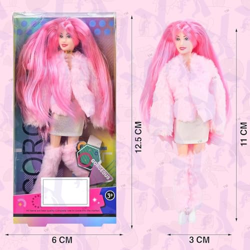 Image of Yunicorn Max Stylish Model Winter Doll - Design May Vary