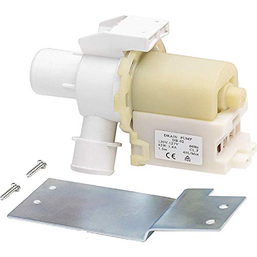 Ultra Durable WH23X10030 Washer Drain Pump Motor Replacement Part by Blue Stars – Exact Fit For General Electric & Hotpoint Washers - Replaces WH23X0081 WH23X0091 WH23X0092