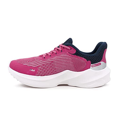 Tenis Fila Action, Feminino, Rosa/Marinho/Prata, 36