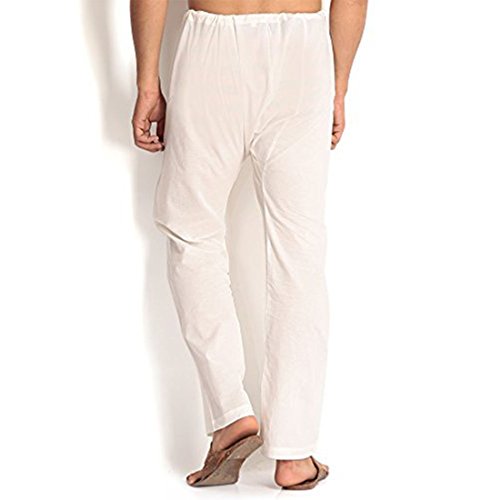 Image of Royal Kurta Men's Cotton Blend Loose Airy Pyjama Bottoms