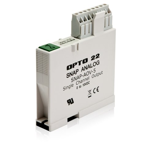 Opto 22 SNAP-AOV-5 - SNAP Analog Voltage Output Module, 1 Channel, 0-10 VDC Output