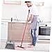 Gogogmee 1 Set Broom Dustpan Set Stand up Broom Standing Dustpan and Broom Dust Pan Long Handled Broom and Dust Pan Broom Dustpan Tool Stand up Dustpan Broom with Dust Pan Grey Plastic