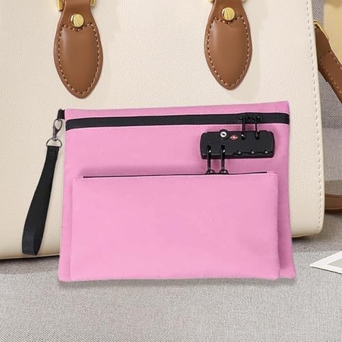 Cartera impermeable con cierre y cremallera para guardar tarjetas de crédito 3