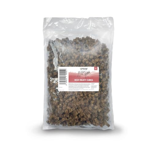 UPRAW Natural Dog Training Treats in bulk, 1kg 100% Pure Mea