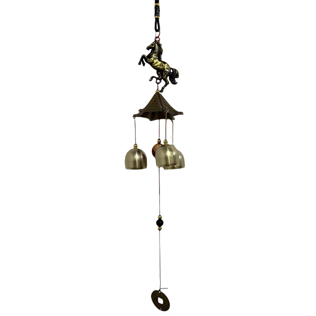 Campanella Eolica Da Esterno Vintage A Forma Di Pony In Metallo, Per Decorazioni Da Giardino, Regalo Per Donne E Uomini, Suoni Piacevoli