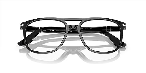 Image of Persol mens Po3329v Greta Aviator Prescription Eyewear Frames