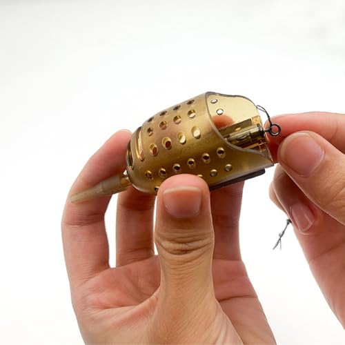 Laroal 3 Pcs Pellet Method Feeder with 30g 40g 50g Weight Marker,Feeder Maggot Feeders Fishing Accessories for Carp Fishing & Coarse - Image 5