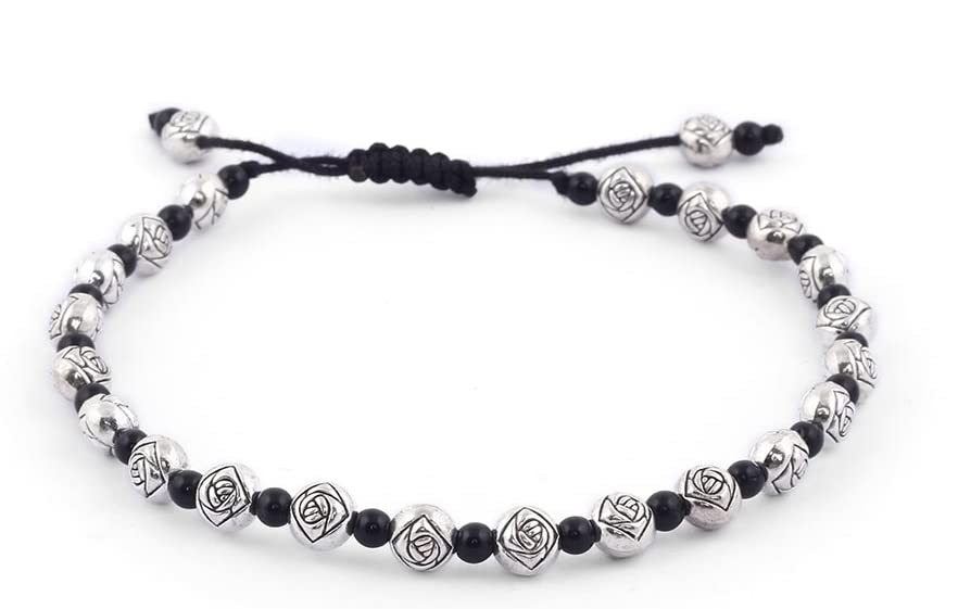 See full amazon price history chart for El Regalo Oxidized German Silver Thread Adjustable Beaded Bohemian Fashion Charm Anklets for Women & Girls | 1 Leg Anklets for Girls & Women (1 PC) (Flower Beads Anklet) El Regalo Oxidized German Silver Thread Adjustable Beaded Bohemian Fashion Charm Anklets for Women & Girls | 1 Leg Anklets for Girls & Women (1 PC) (Flower Beads Anklet) (B085JR6DTJ) Amazon Price History, Amazon Price Tracker
