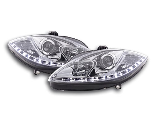FK-Automotive phare avant lumière du jour Seat Leon 1P An. 09- chromé