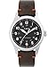 Produktbild Timex Herren-Armbanduhr Expedition North, 36 mm, braunes, umweltfreundliches, zweiteiliges Armband mit Schnellverschluss, schwarzes Zifferblatt, Edelstahlgehäuse TW2V64200