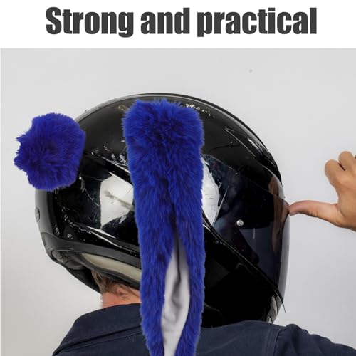 Orejas de conejo para casco de moto mujer y accesorios de patinaje 5