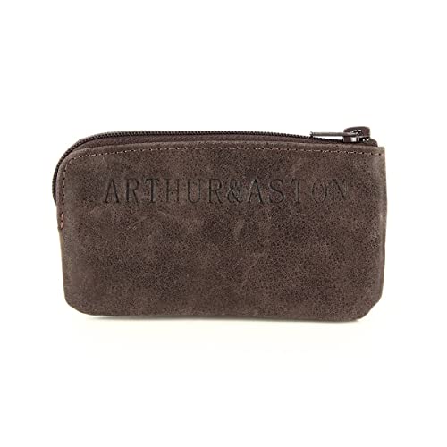 Arthur & Aston - Porte-monnaie homme en cuir (1438-989) taille 6,5 cm