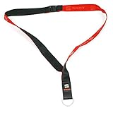 Material: 100% poliéster. SEAT 6h1087610gba Llave de Banda Banda Original Lanyard Rojo/Negro con Logo de la Marca