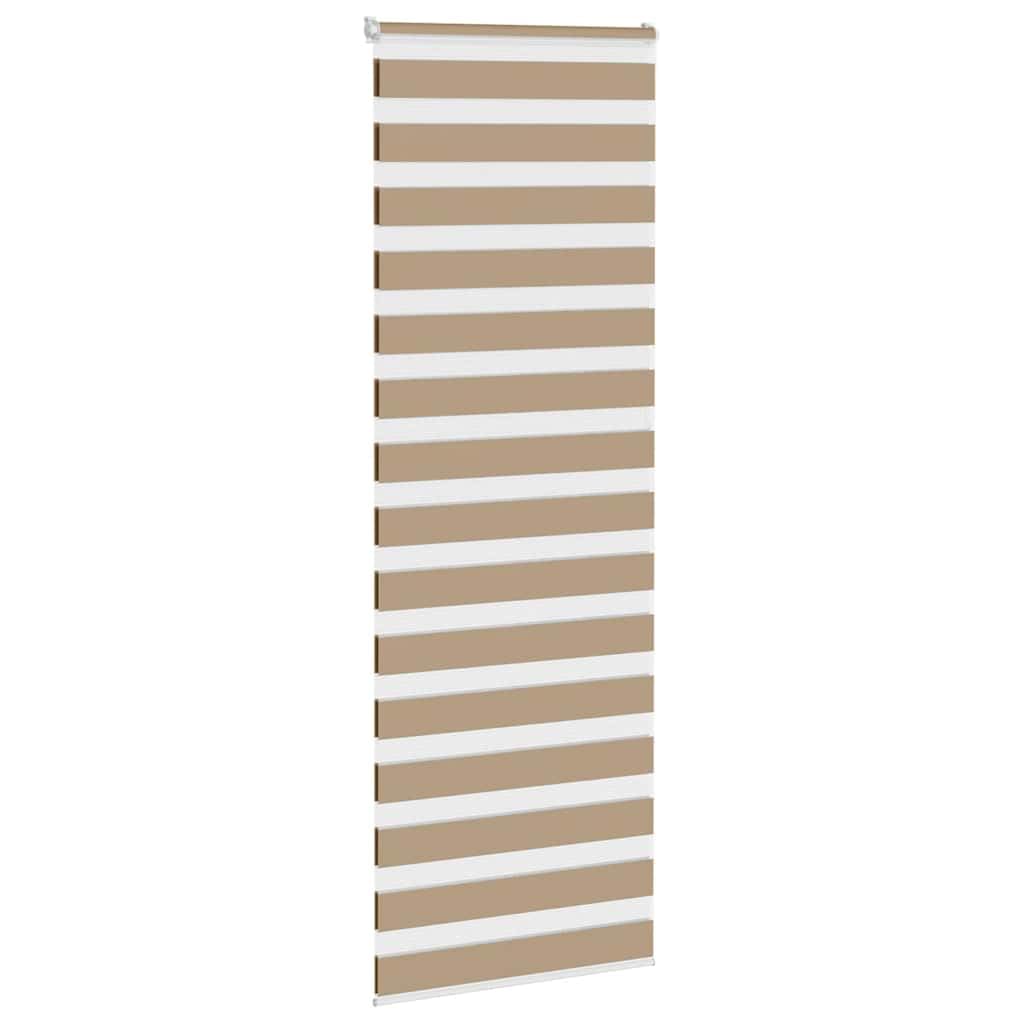 Store Zebre Marron Sable Polyester 70,9 cm