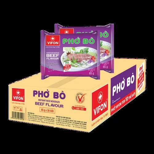 VIFON ベトナム インスタントフォー 牛肉風味 60g 10袋