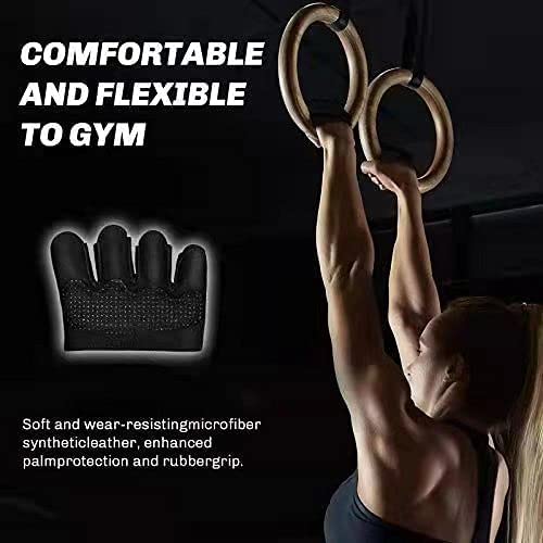 Jingchuan Grip Workout Gloves For Women/ Men, 3Mm Padding Gym Gloves For Weightlifting, Kettlebell, Pull-Ups, Row, Cross Training, Wods, Yoga And Gymnastics Gloves For Men And Women-No Calluses #TOP4