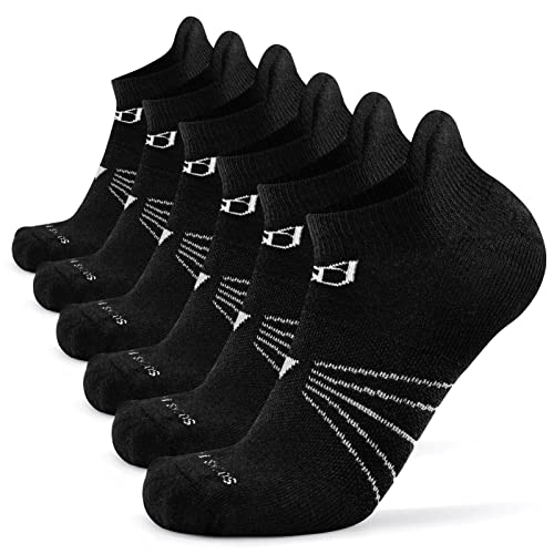 Image of Socks Daze 3 /6 Pack Men's Women's Merino Wool Ankle Running Sport Soft Thick Cushion Athletic Socks for Walking Light Hiking