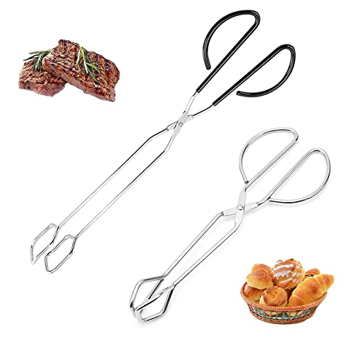 Pince à Saucisse BBQ à Roulette - 38cm Inox Pour Grillades Safe !