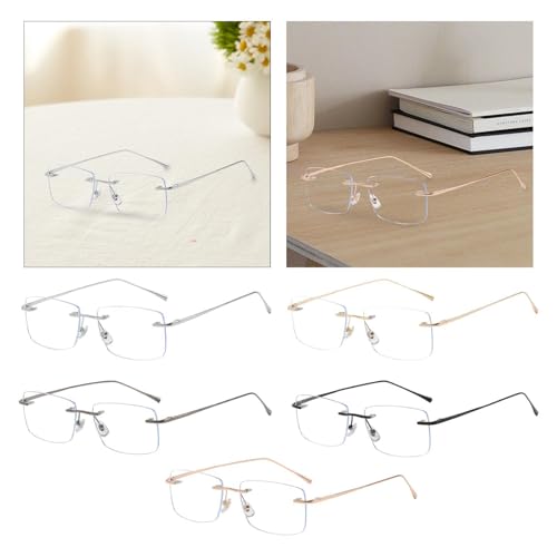 Image of ATORSE Frameless Glasses Ultralight Rimless Stylish Men Women Versatile Eye Glasses Argent|Clothing, Shoes & Accessories|Mens Accessories|Sunglasses & Fashion Eyewear|Sunglasses