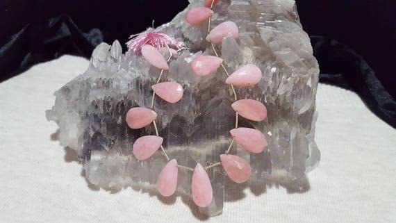 Perles opale rose du Pérou pour fabriquer des bijoux bohèmes chics et colliers d'été