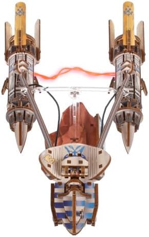 Ugears Anakin Skywalker's Podracer 3D Wooden Puzzle, 240-Parts, 12.20-Inch