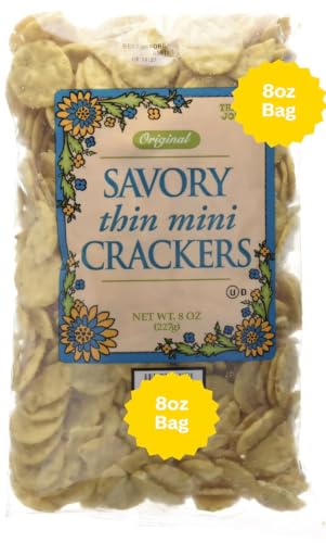 Trader Joe’s Savory Thin Mini Rice Crackers 8 oz (Gluten Free)