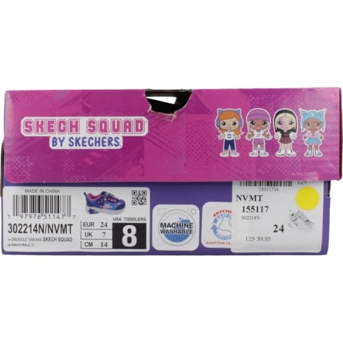 Baskets basses enfant Skechers Snuggle Sneaks Skech Squad - vue 10