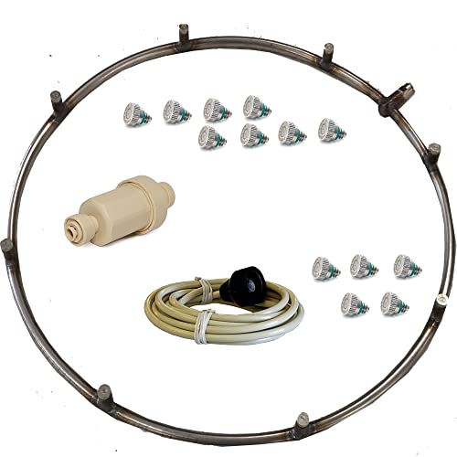 Image of Misting Fan Systems (Stainless Steel Ring - 8 Nozzles Ring)