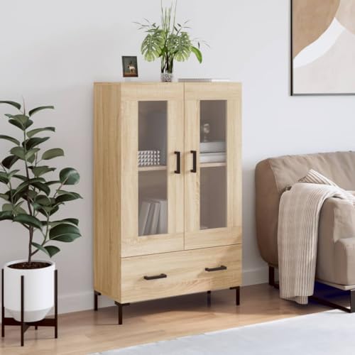 Tino Tech Highboard de madera de 69,5 x