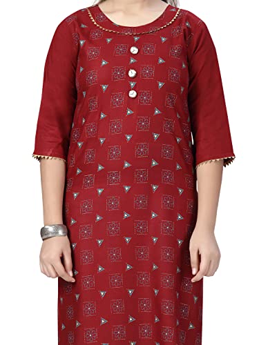 Image of MUHURATAM Girls Tunic Shirt