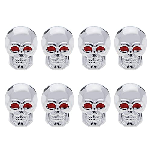 The Lord of the Tools 8 Stücke Reifen Ventilkappen mit Totenkopf Muster...