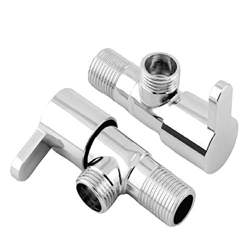 RSP Quality bit® Angle Valve Chrome With Wall Flange (Set of 2)