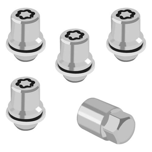 QQWD 4PCS Wheel Lock Lug Nuts for Toyota, M12x1.5 Anti-Theft Locking Lug Nuts...