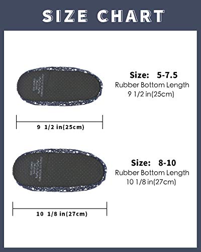 Image of DICUIRD Slipper Socks For Women With Grippers, Fuzzy With Non Slip Bottoms, Cozy Warm Fuzzy Slippers