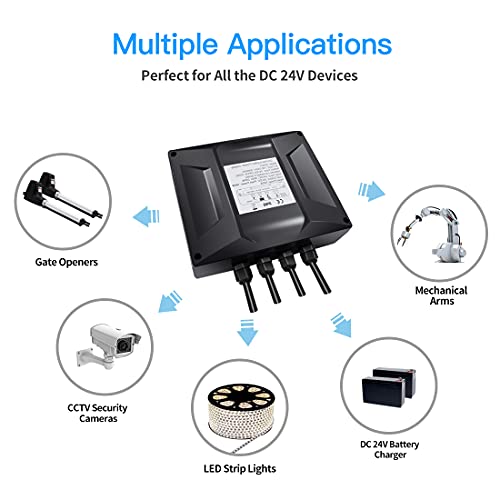 image for TOPENS UPS01 Uninterrupted Power Supply Adapter AC 100-240V to DC 24V 