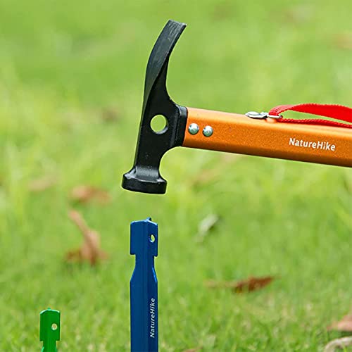 Naturehike Camping Outdoor Hammer Aluminum Multi-Function Hammer Tent Hammer (Blue)