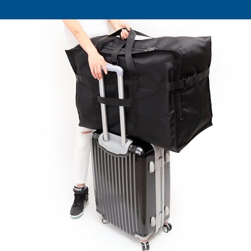 Large Duffel Bag, 120L Waterproof Carry on Weekend Overnight Storage Bag Over Luggage for Airline, Travel, Camping, Moving3